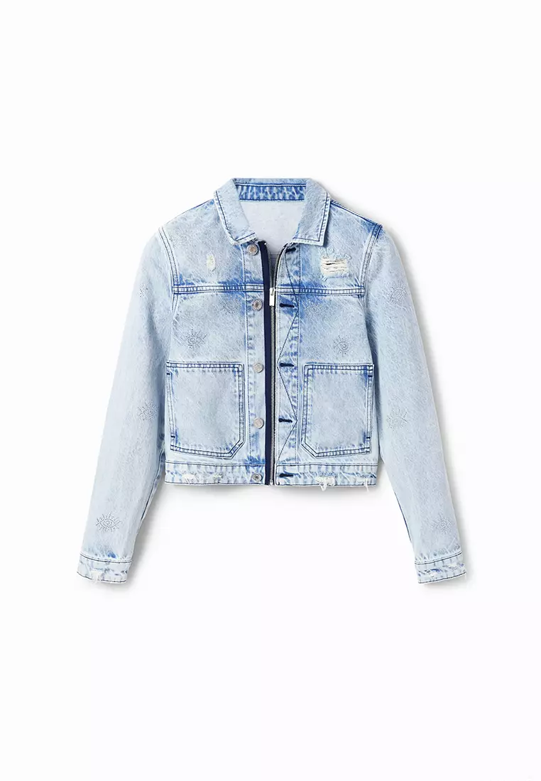 Desigual Women's Denim Trucker Jacket