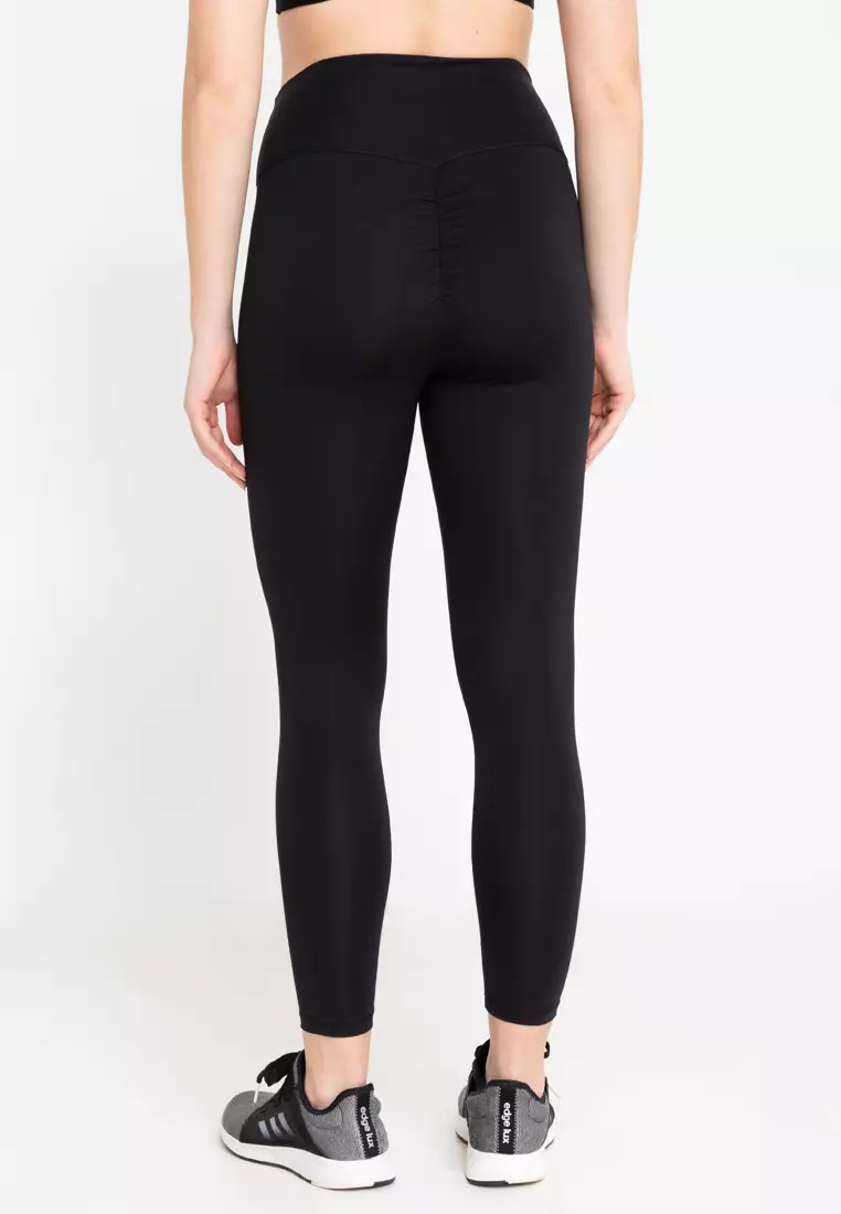 adidas Essentials High-Waisted 7/8 Leggings Black