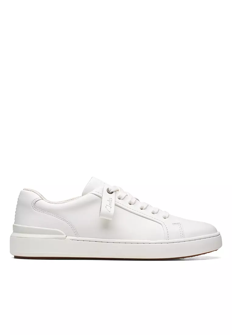 Discount on Clarks  shoes - SKU: Courtlite Move Sneaker White