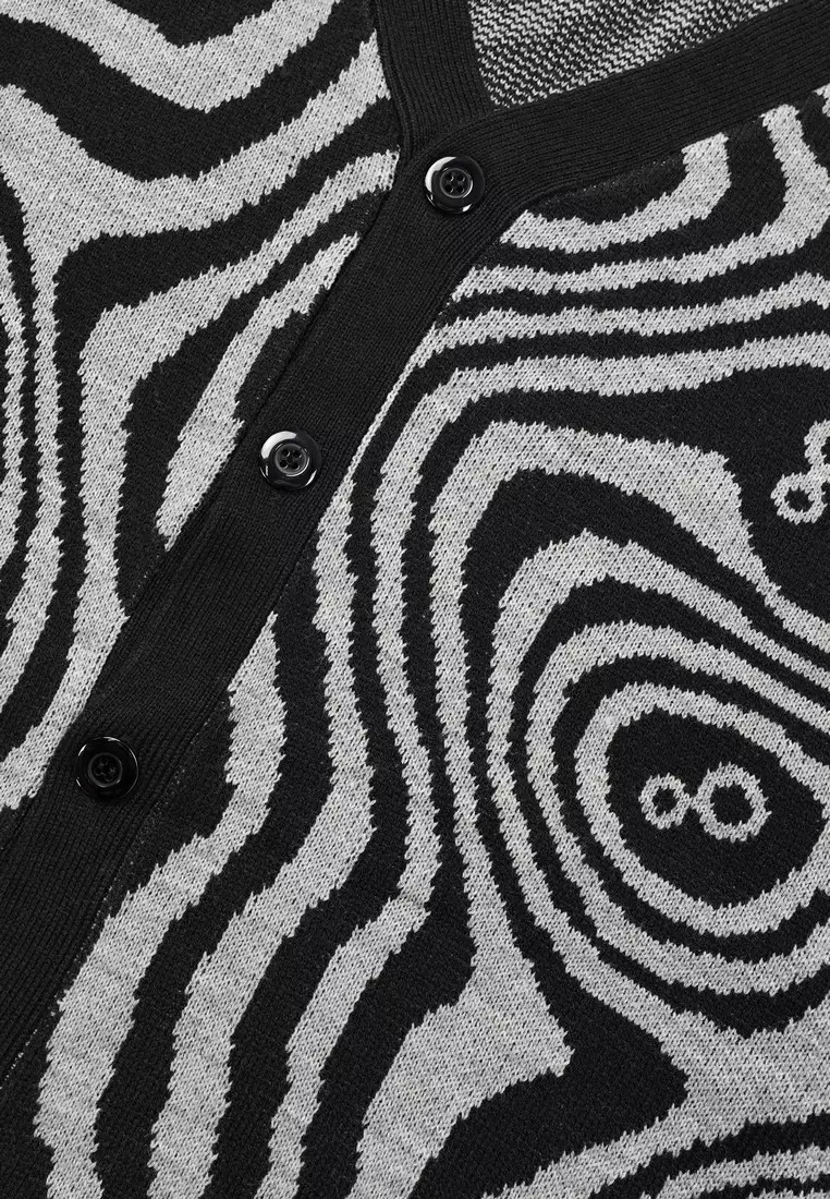 Greenlight Men's Cardigan Jacket Regular Fit Acrylic Spinn OL-030925