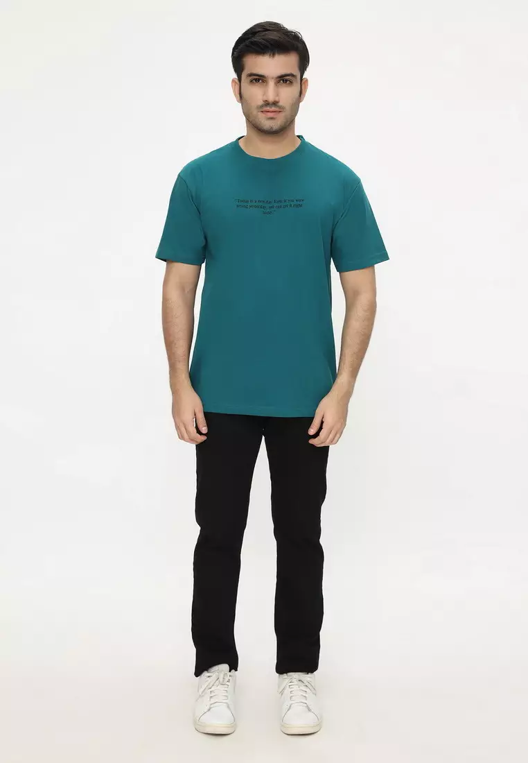 NX T-Shirt Cotton Combed Tebal Pria 207470121