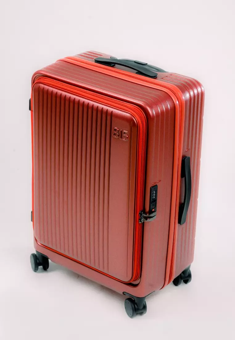 Alpha 24" Medium Hard Case Luggage Red
