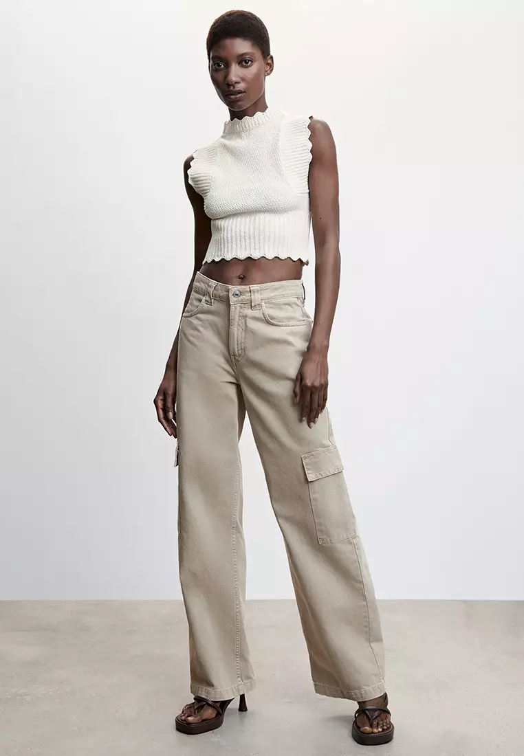 Open Back Knitted Top