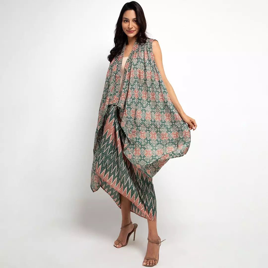 Batik Set Lunima GM / Baju Kondangan / Pesta / kaftan set / Batik Viscose / Setelan Batik Viscose