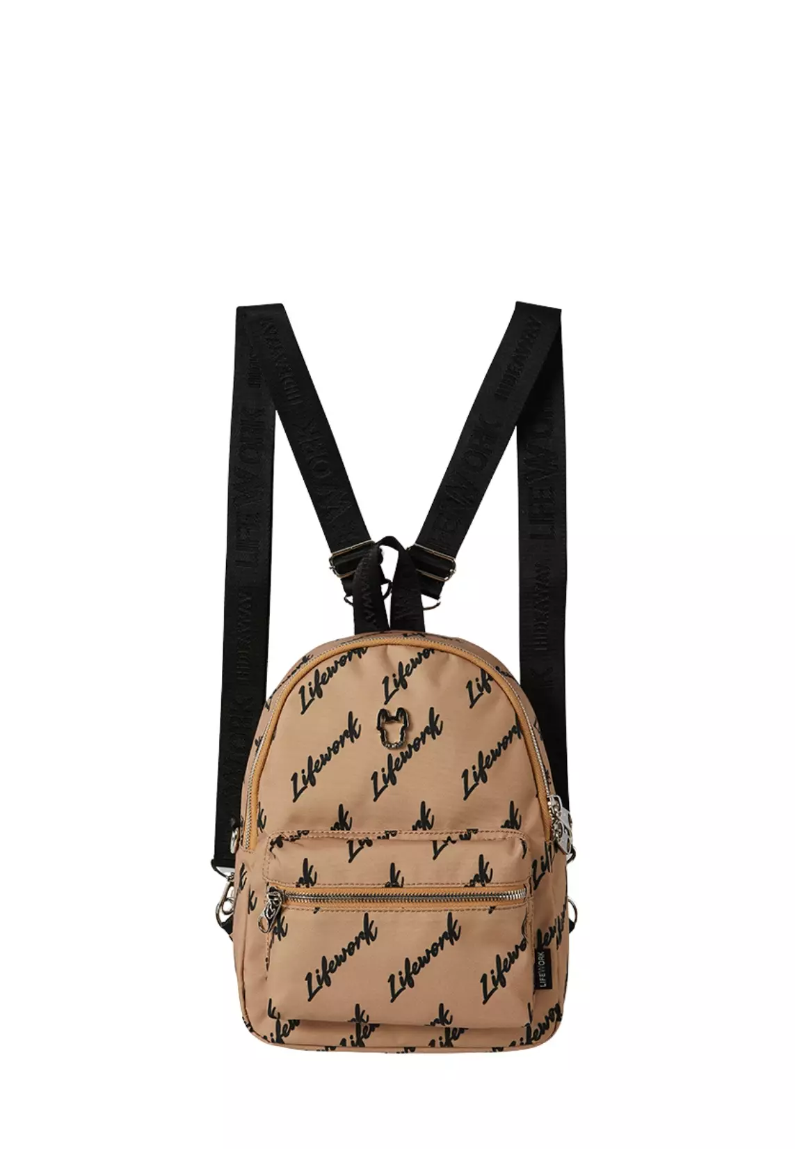 Radog Jaggard Webbing Mini Backpack - Pattern Beige