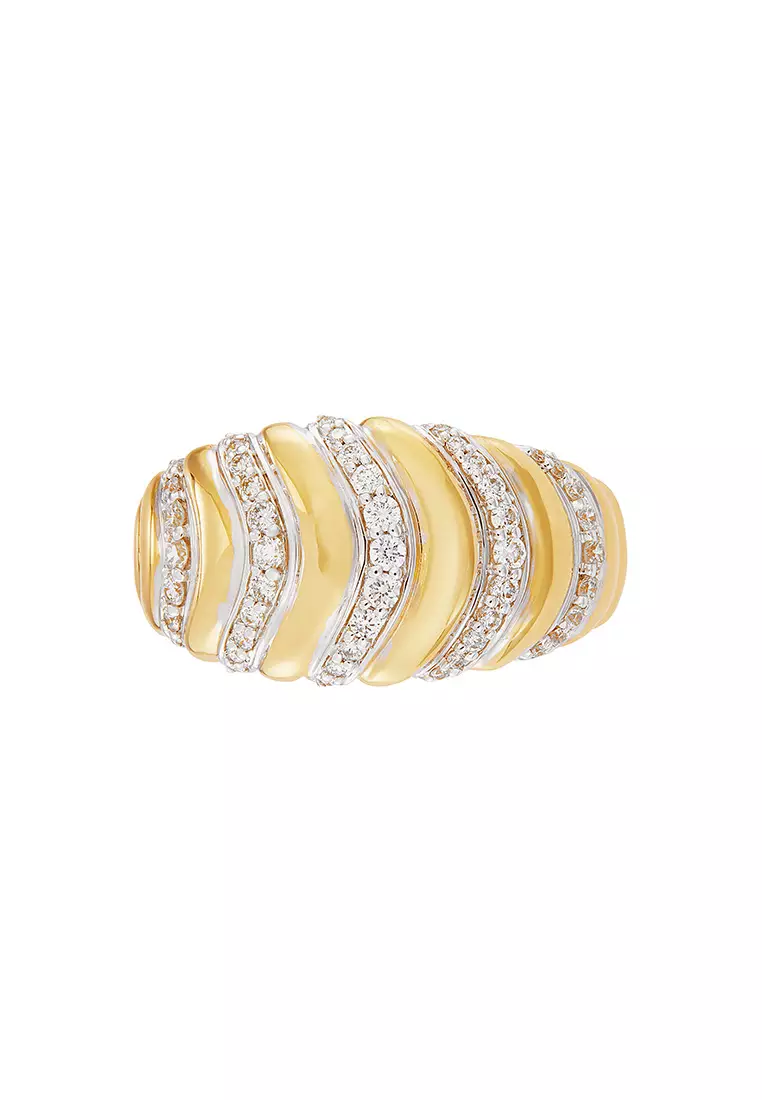 HABIB Diamond Ring in 750/18K Yellow Gold 274560226