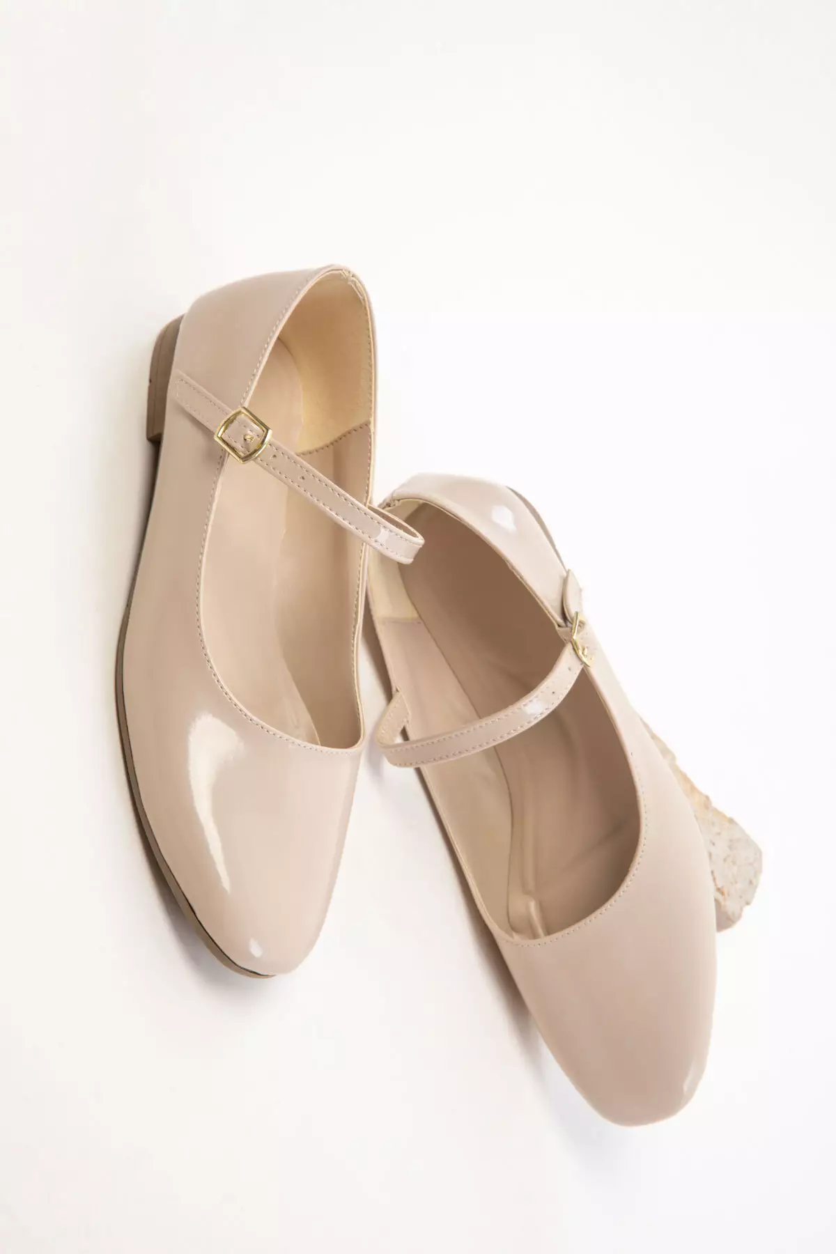 Skin Patent Leather-Skin Women's Ballerinas 18896