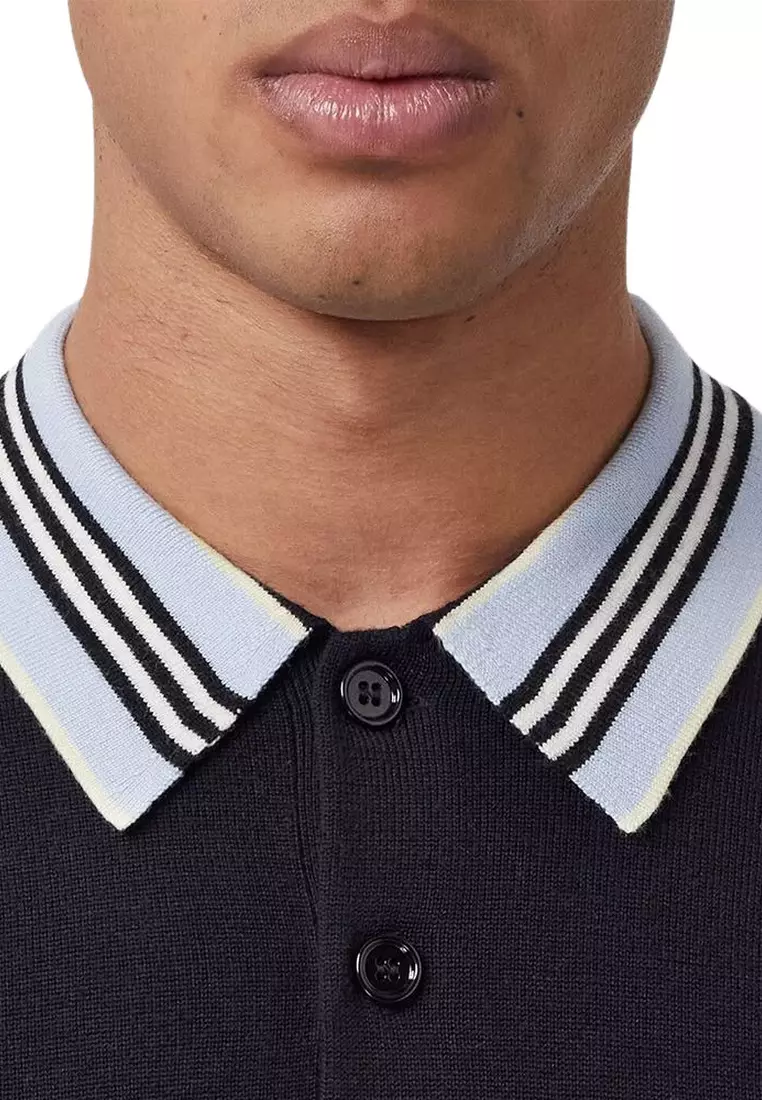Burberry Icon Stripe Detail Cotton PiquÃ© Polo Shirt Buy Burberry