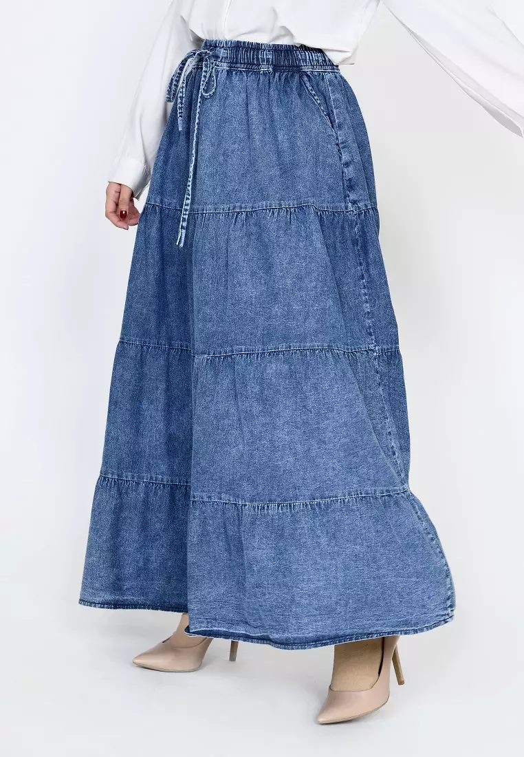 Long Skirt Denim Aurora