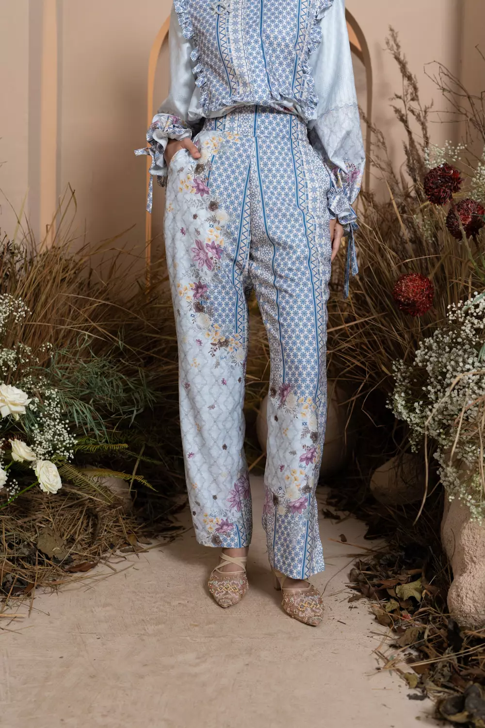Klamby - Mariri Pants Serene Azure
