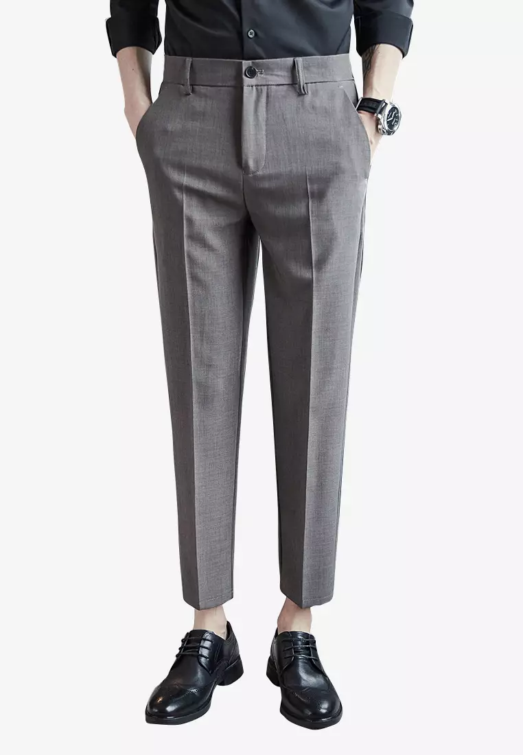 Mens cropped hotsell trousers