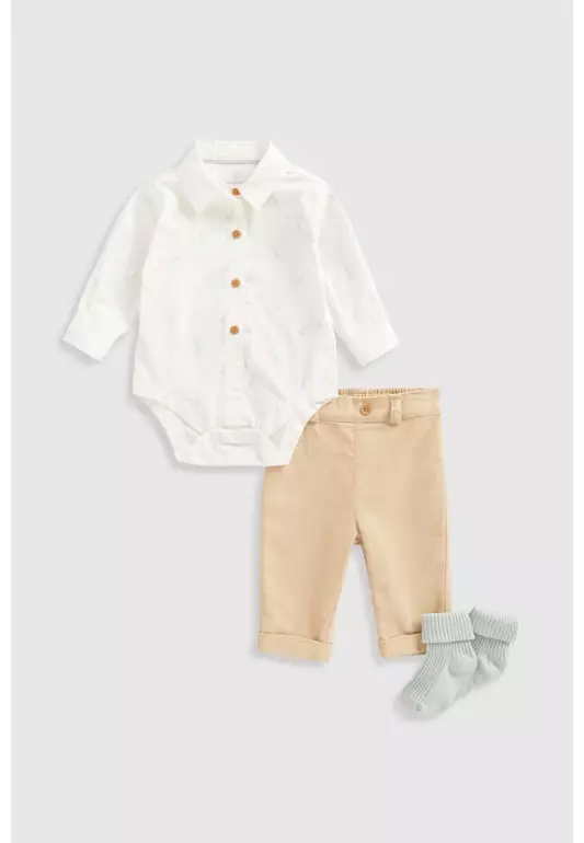 Trousers, Bodysuit and Socks Set