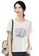 A-IN GIRLS white Fashion Embroidered Round Neck T-Shirt BA193AA2FE9395GS_1