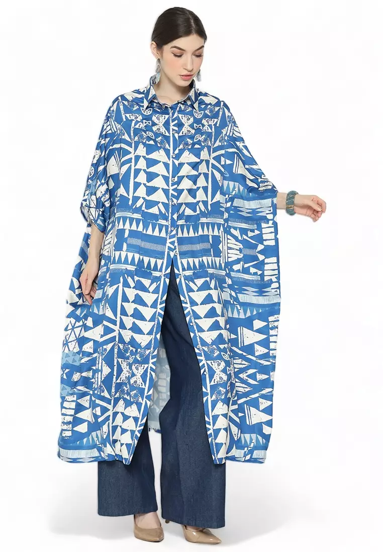 Kanzi Collared Kaftan