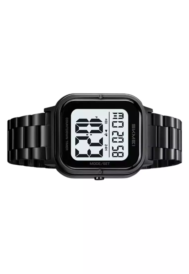 Jam Tangan Digital Pria SKMEI 2316 Water Resist ORIGINAL - Black White