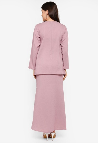 Buy Rima Modern Kurung from UMMA in Pink at Zalora