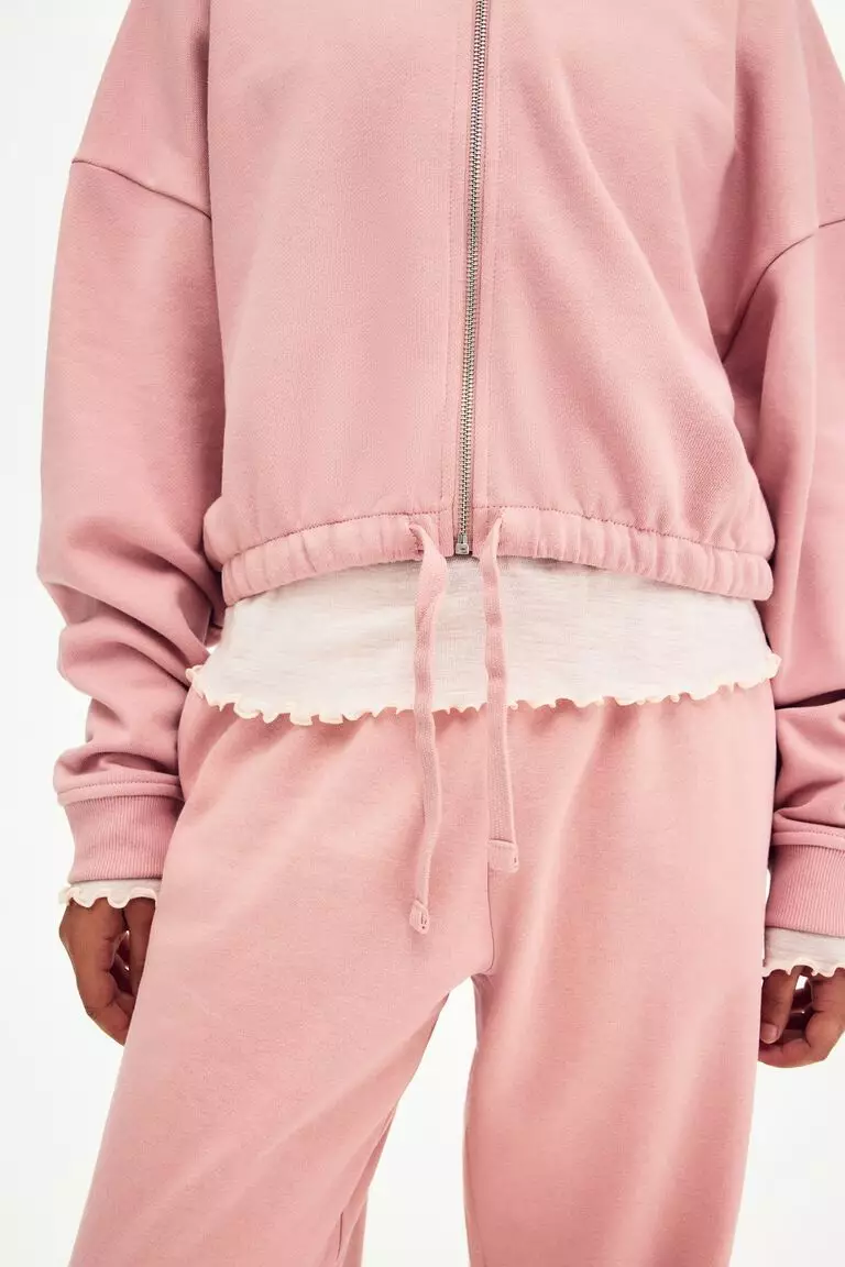 Zip-through hoodie