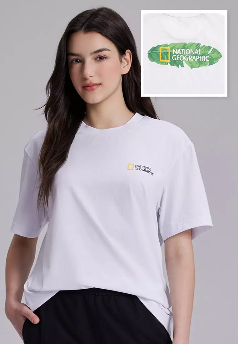 【NATIONAL GEOGRAPHIC】クロウ UNI COOL MAX GRAPHICS T-SHIRT NATIONAL GEOGRAPHIC】クロウ UNI COOL MAX GRAPHICS T-SHIRT