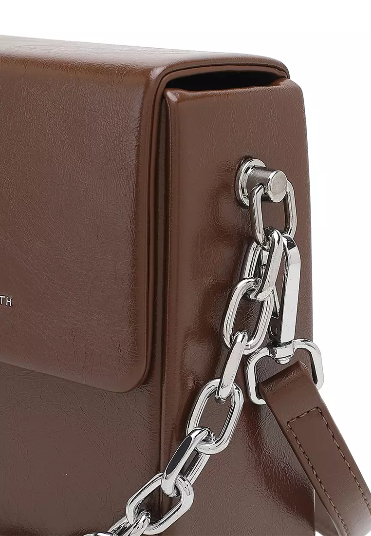 Women's Sling Bag / Crossbody Bag / Shoulder Bag - Dark Brown