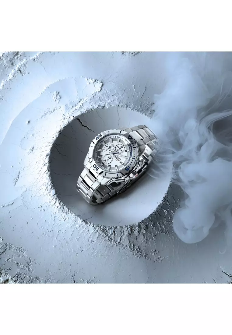 【2 Years Warranty】Sector Legend White 43mm Men's Quartz Watch R3273735007