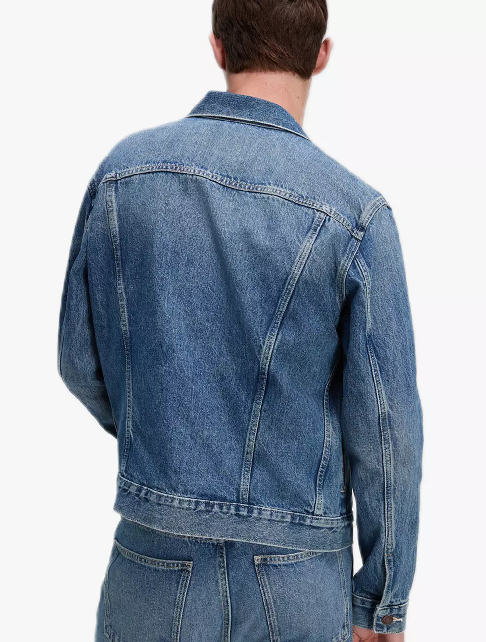 CALVIN KLEIN - CLASSIC TRUCKER JACKET - Navy - navy