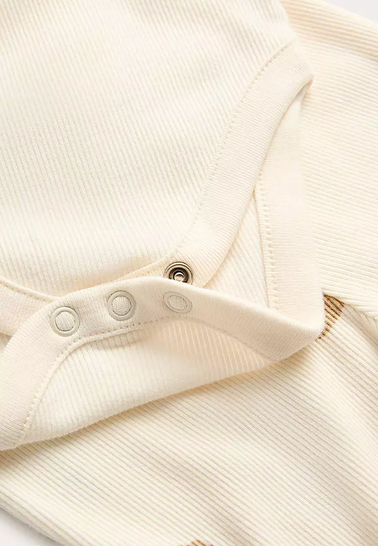 2pc Acorn Bodysuit Crawler Outfit