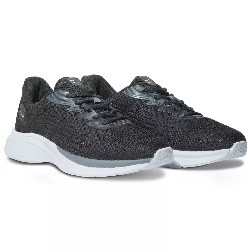 Eagle Sepatu Sneakers Lifestyle Bless - HITAM/PUTIH