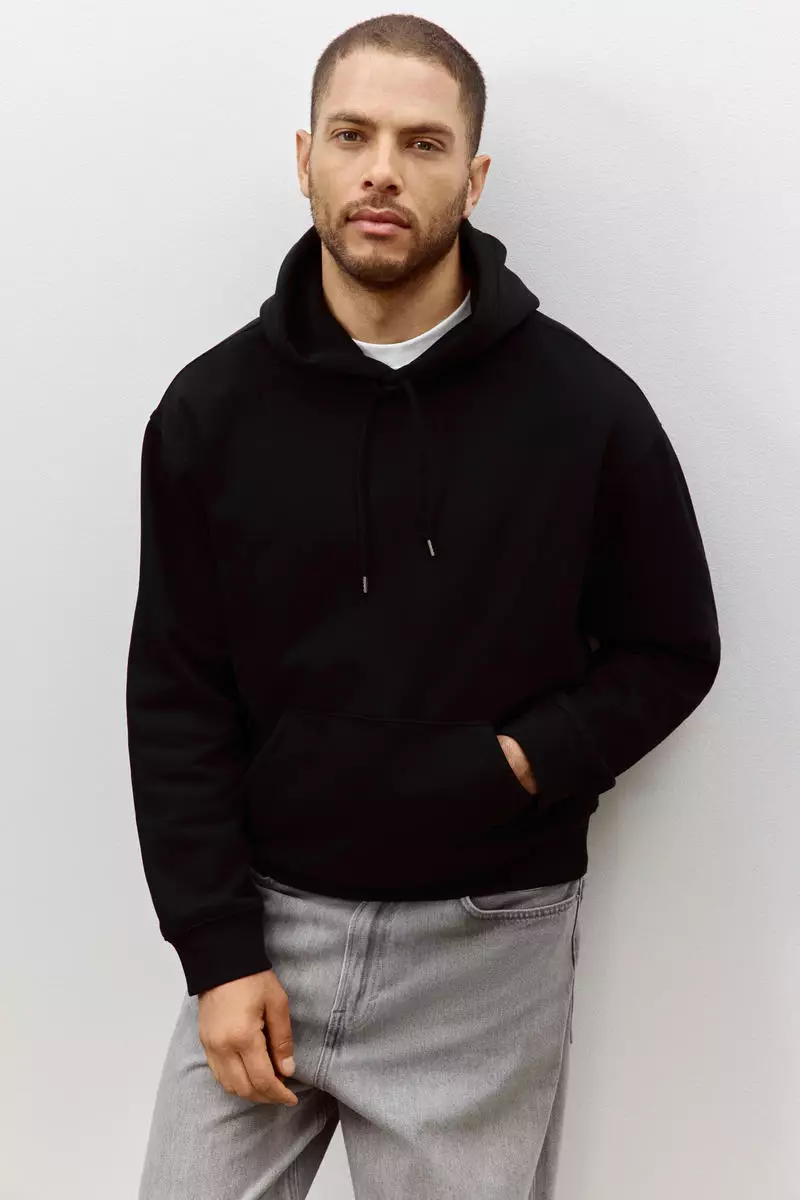Buy Hu0026M Relaxed Fit Hoodie 2023 Online | ZALORA Singapore