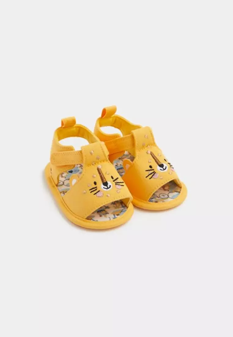 Discount on Mothercare  shoes - SKU: Leopard Pram Sandals