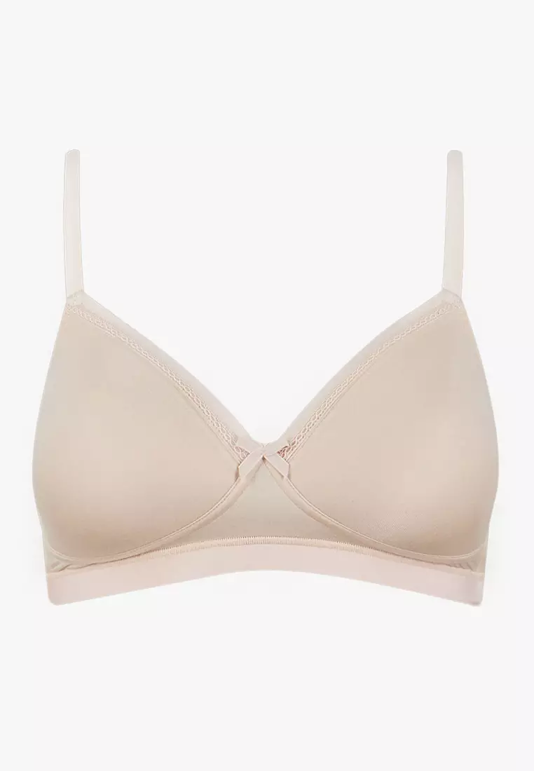 Marks Spencer size 34B Flexifit™ Bra non Wired non padded full cup Almond