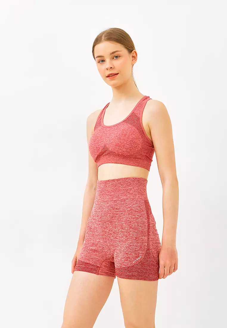 adidas Yoga Studio Luxe Fire Super-High-Waisted Short Leggings - Red |  adidas India