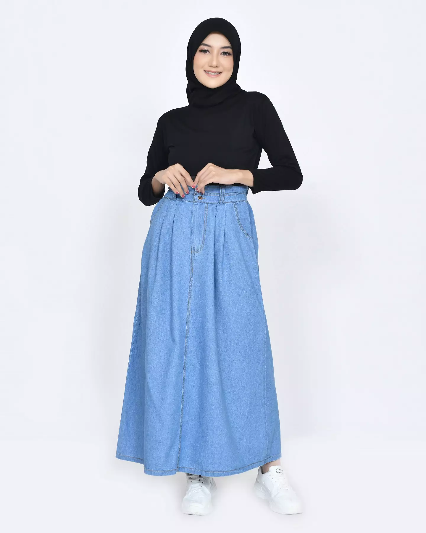 Rok Jeans Button