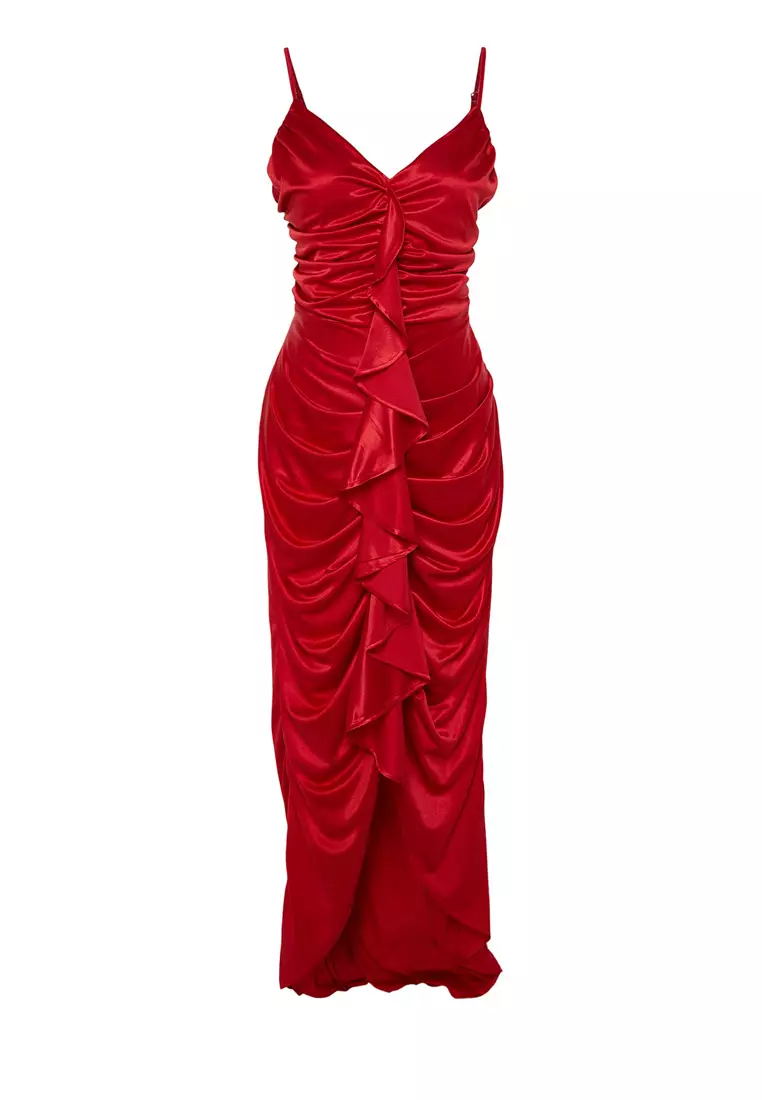 Red Evening Dress & Prom Dress