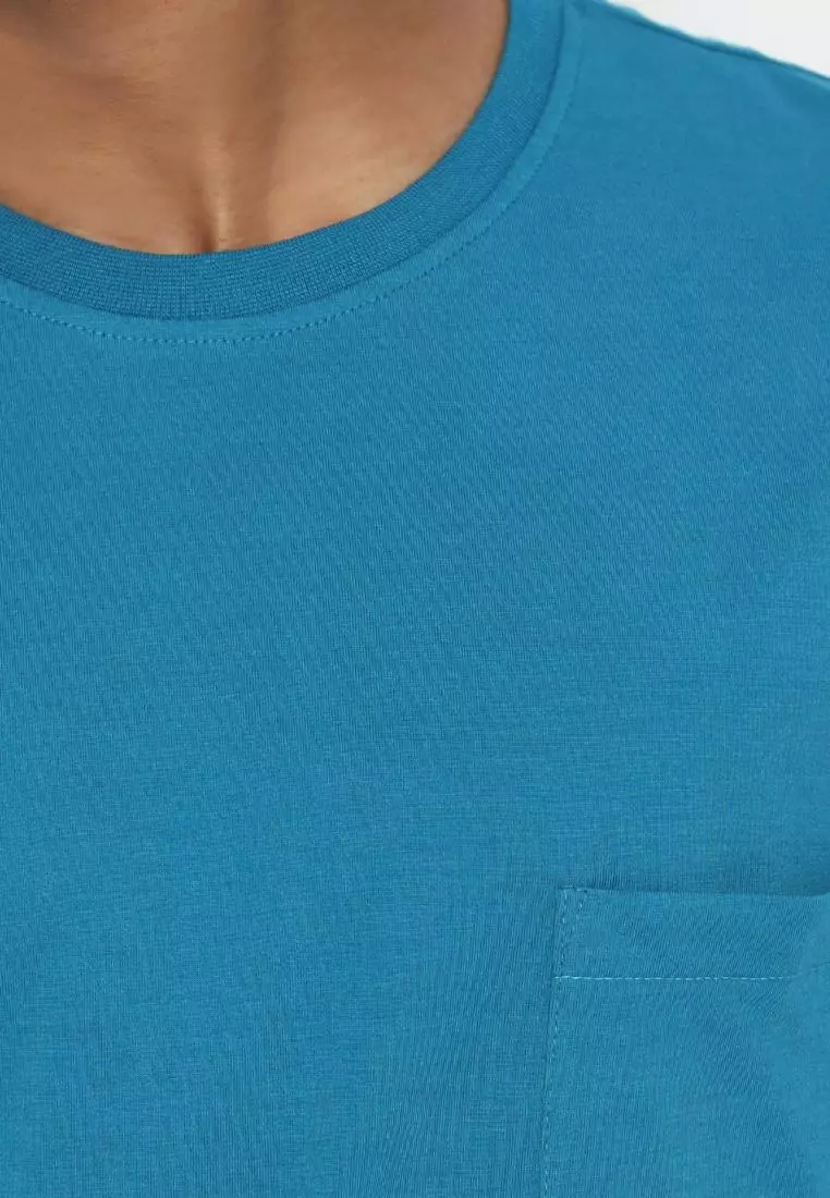 MATSUDA Kaos Polos Pocket T Shirt Cotton Chuo