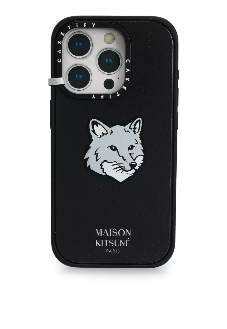 MAISON KITSUNE メゾンキツネ iPhone14 casetify MAISON KITSUNE x