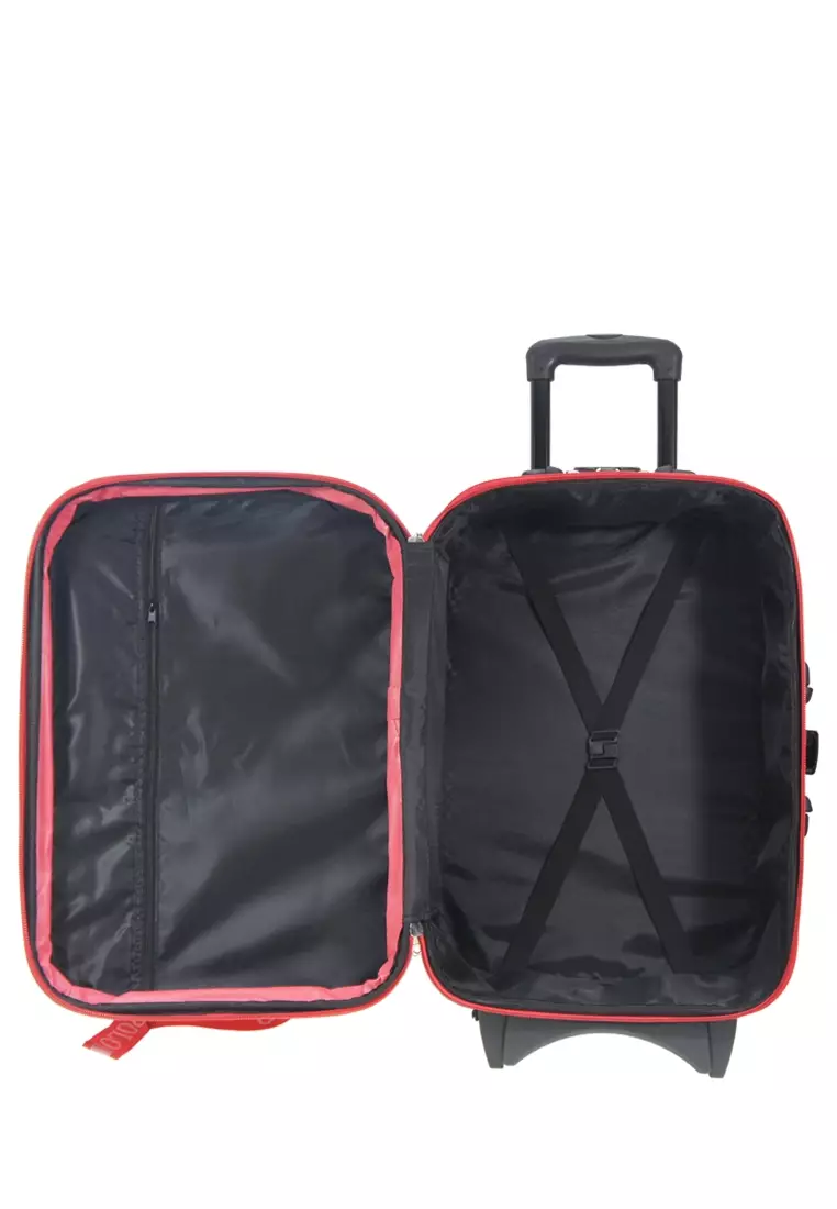 Polo Classic koper 5370 - 20 inci Free Travel Time Tas Jinjing - Tote Bag 6189 - 14 inci Red [PROMO BUNDLING]