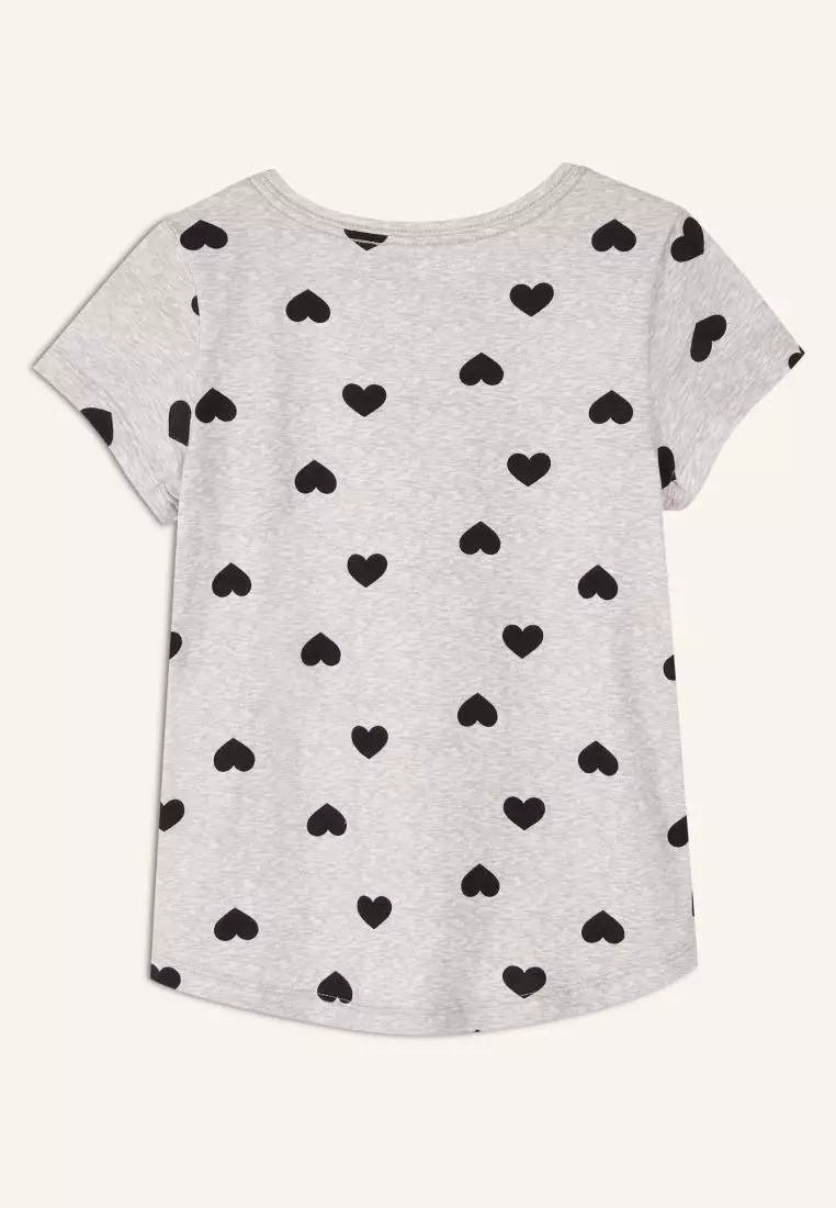 Shop Hello Kitty Polka Dot Print T-shirt Bra Online