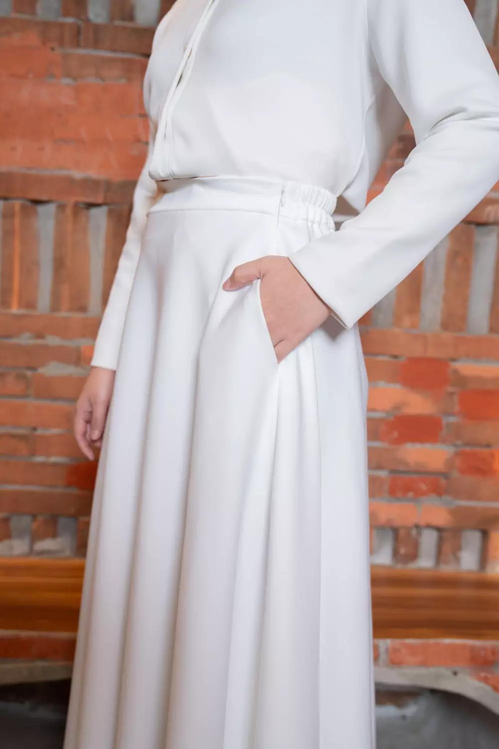 Klamby - Villona Skirt Broken White