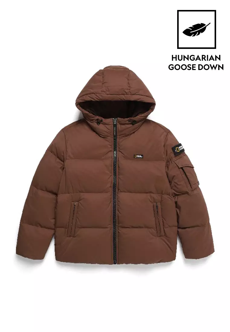 Unisex GOLDEN MOLE Hooded Down Jacket