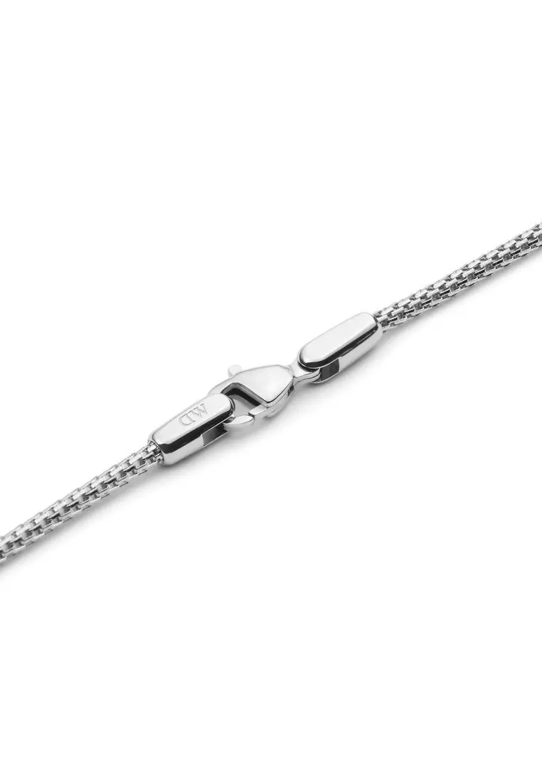Tide Mesh Necklace Silver 1.8 - Unisex Necklace for women and men stainless steel Necklace DW Official Authentic Original 項鍊 不鏽鋼項鍊 DW 官方正品原裝