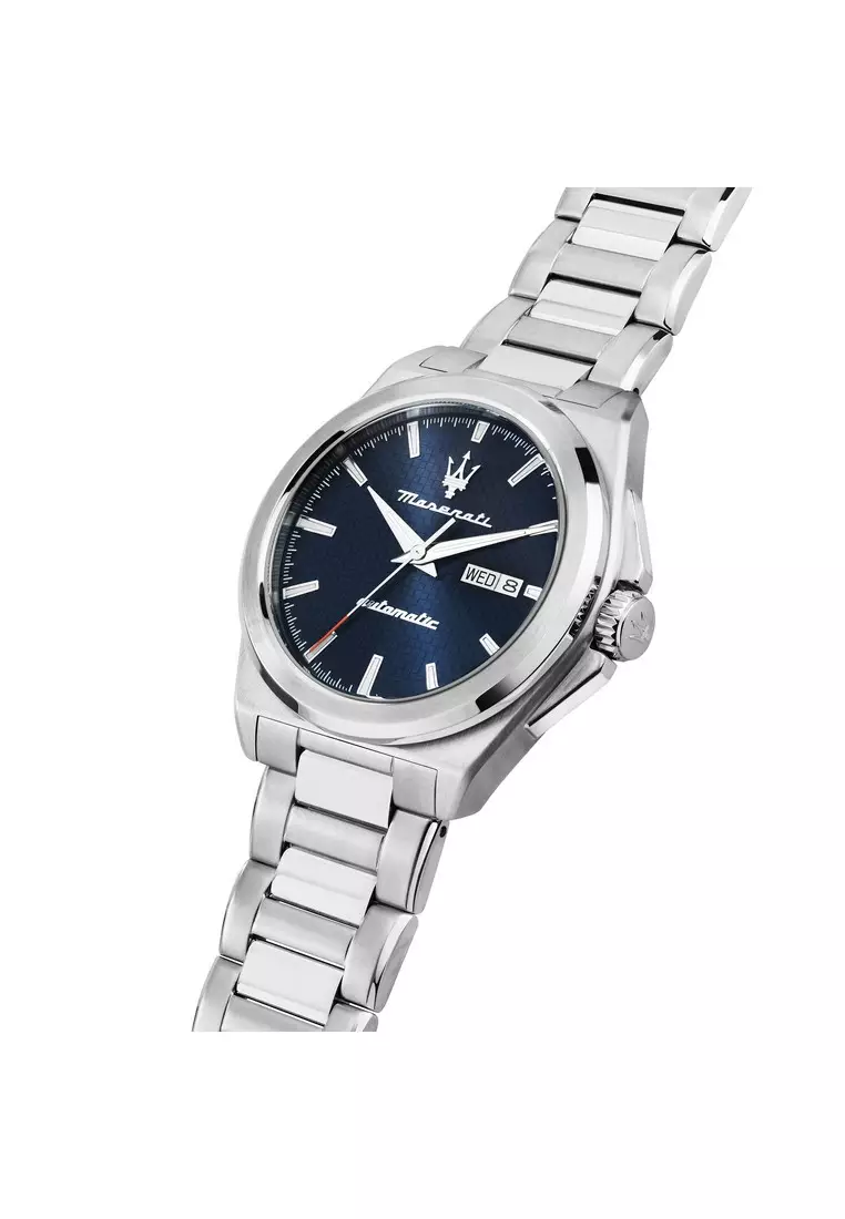 【2年保養】瑪莎拉蒂 Velocita系列41mm 男士鋼帶款計時自動腕錶 R8823152002