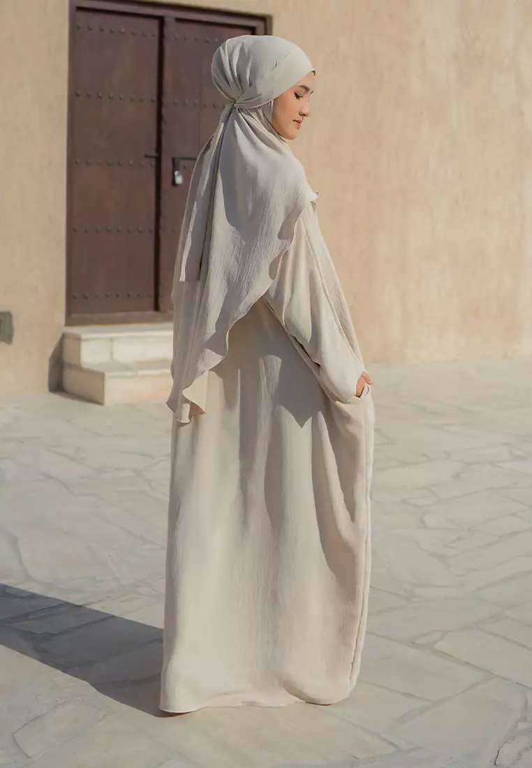 Hasna Abaya Set Ivory