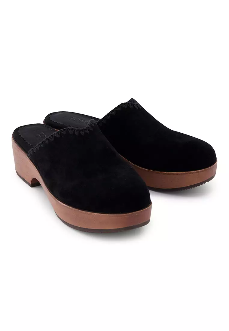 Women Addison Clog Deco Black