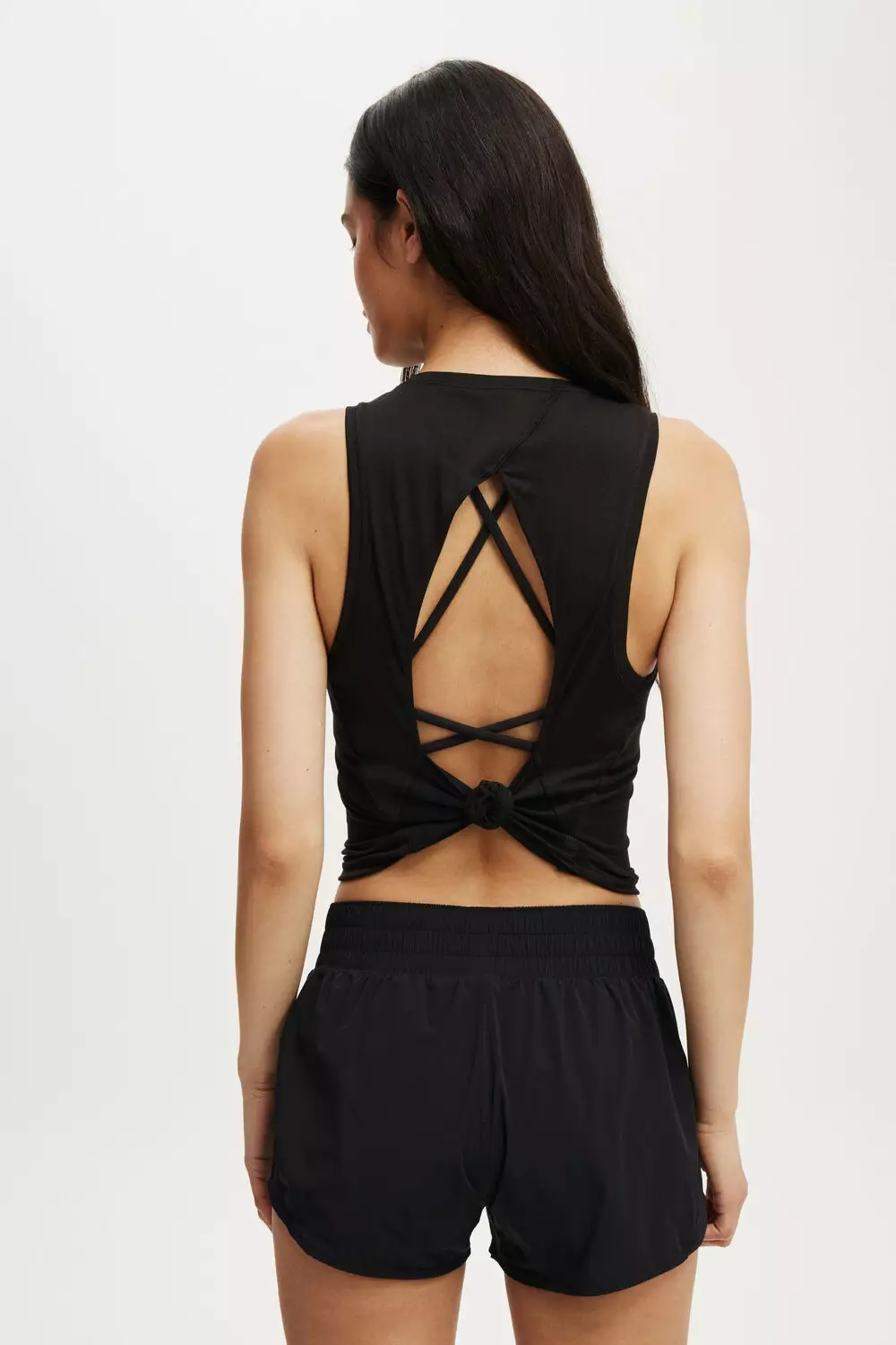 COTTON ON BODY - TANK & KAMISOL - ACTIVE OPEN BACK MUSCLE TANK