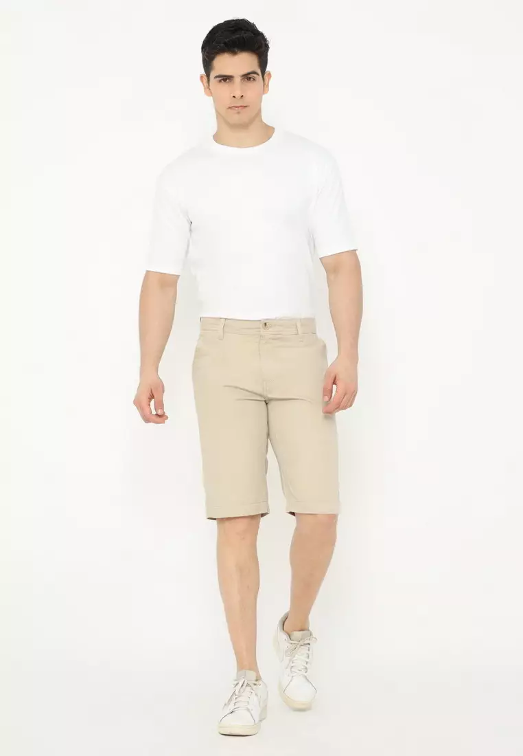 RBJ Celana Chino Pendek Cotton Premium Regular Fit Pria