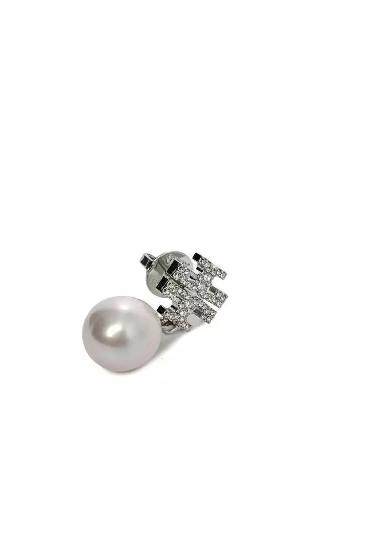 18K Gold-Plated Brass Dangle Earrings