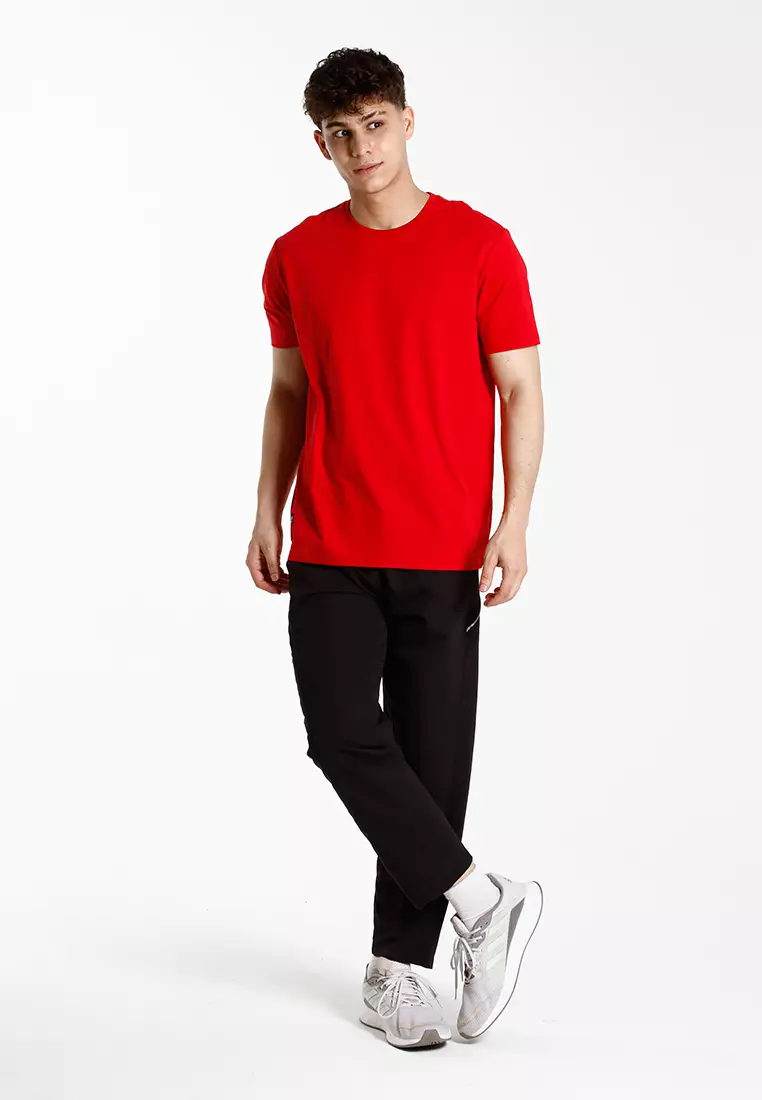 Forest Slim Fit Tracksuit Men Track Pants Unisex Track Bottom | Seluar Track Lelaki - 10758-01Black