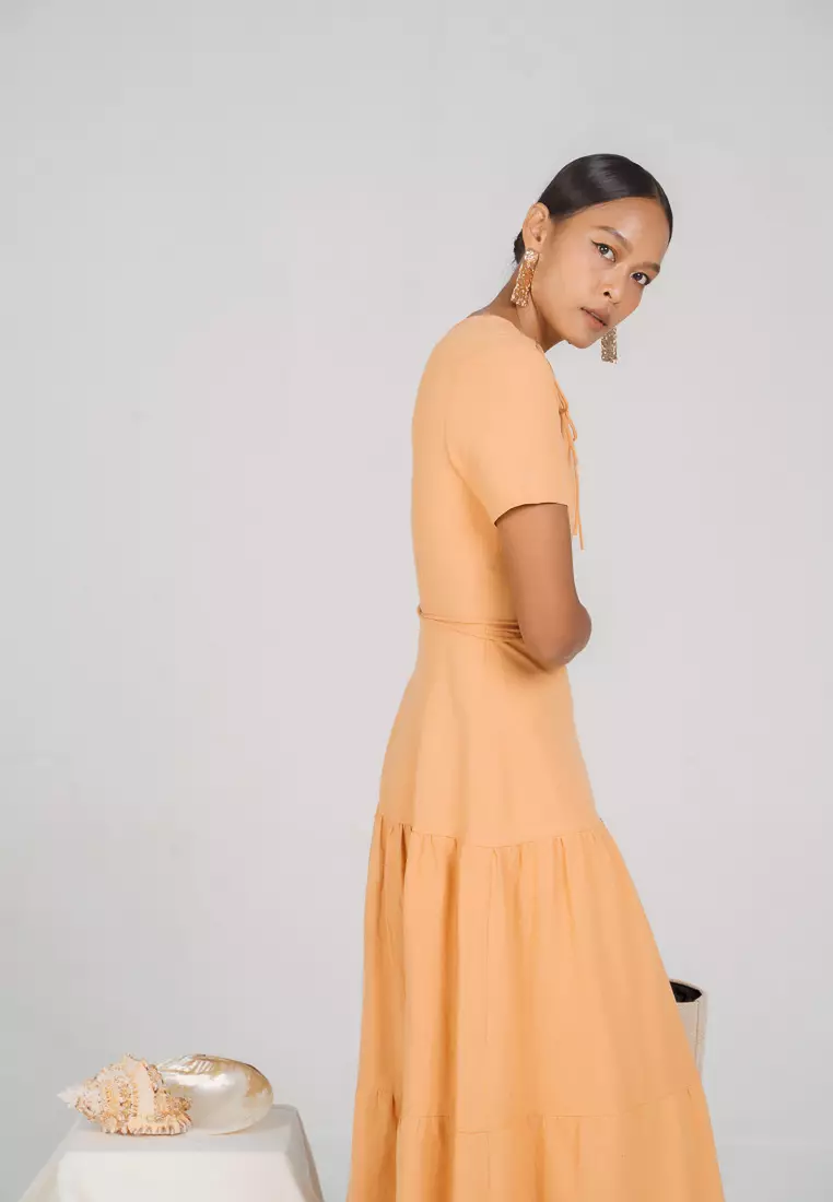 New Linen New Horizon  Maxi Linen Dress