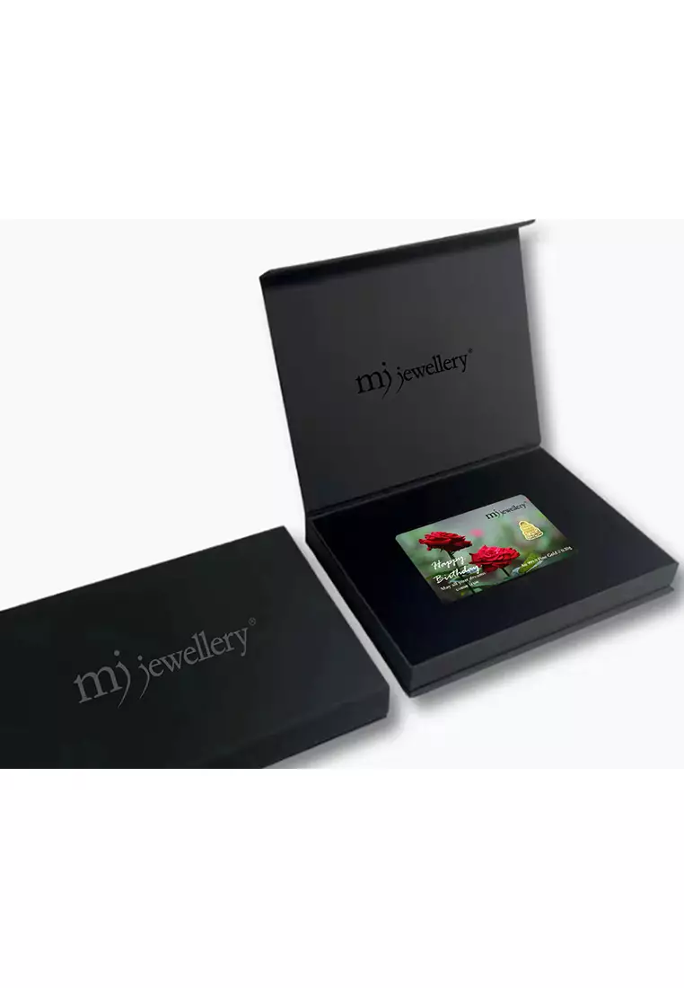 5G系列 999.9/24K足金 生日系列卡片 (0.2克)