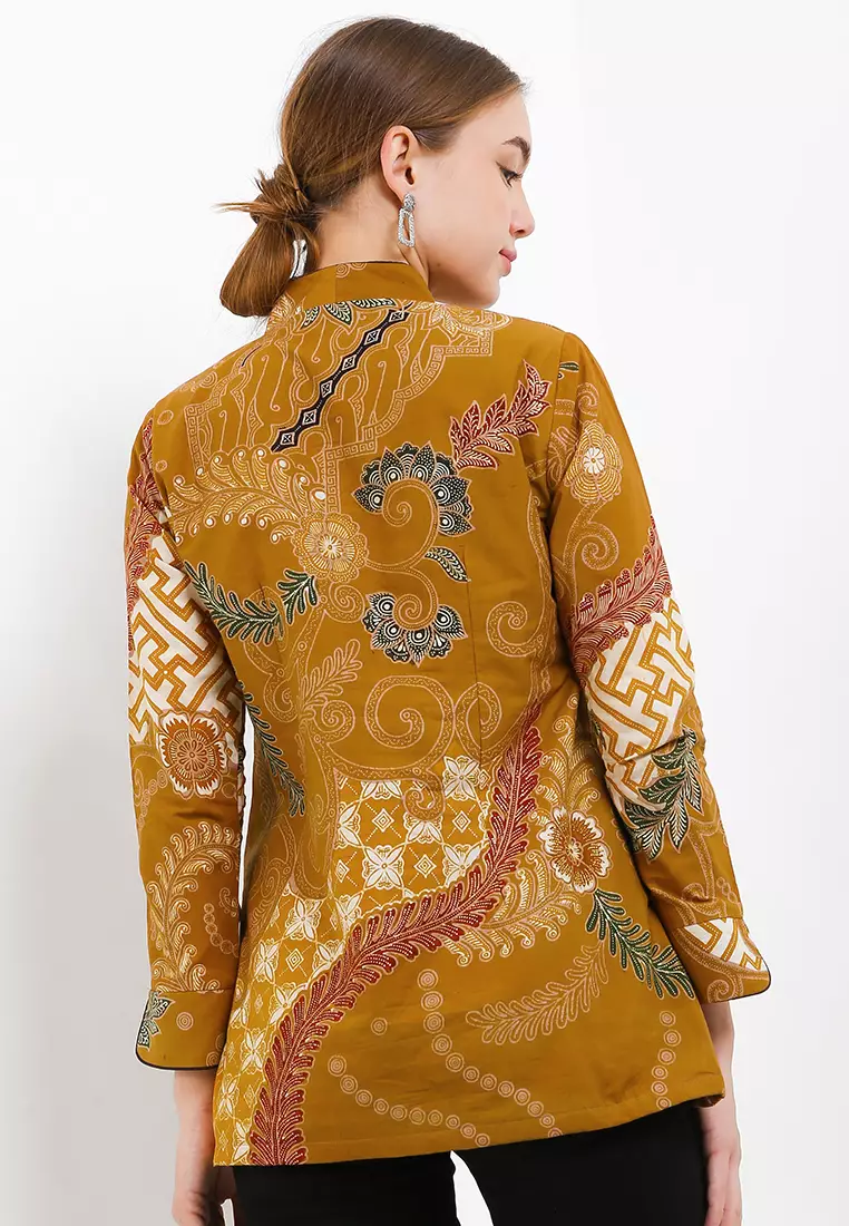 Blouse Batik Byur Darmawira Premium Slimfit Elegant